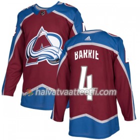 Miesten NHL Colorado Avalanche Pelipaita Tyson Barrie 4 Adidas 2017-2018 Burgundy Authentic